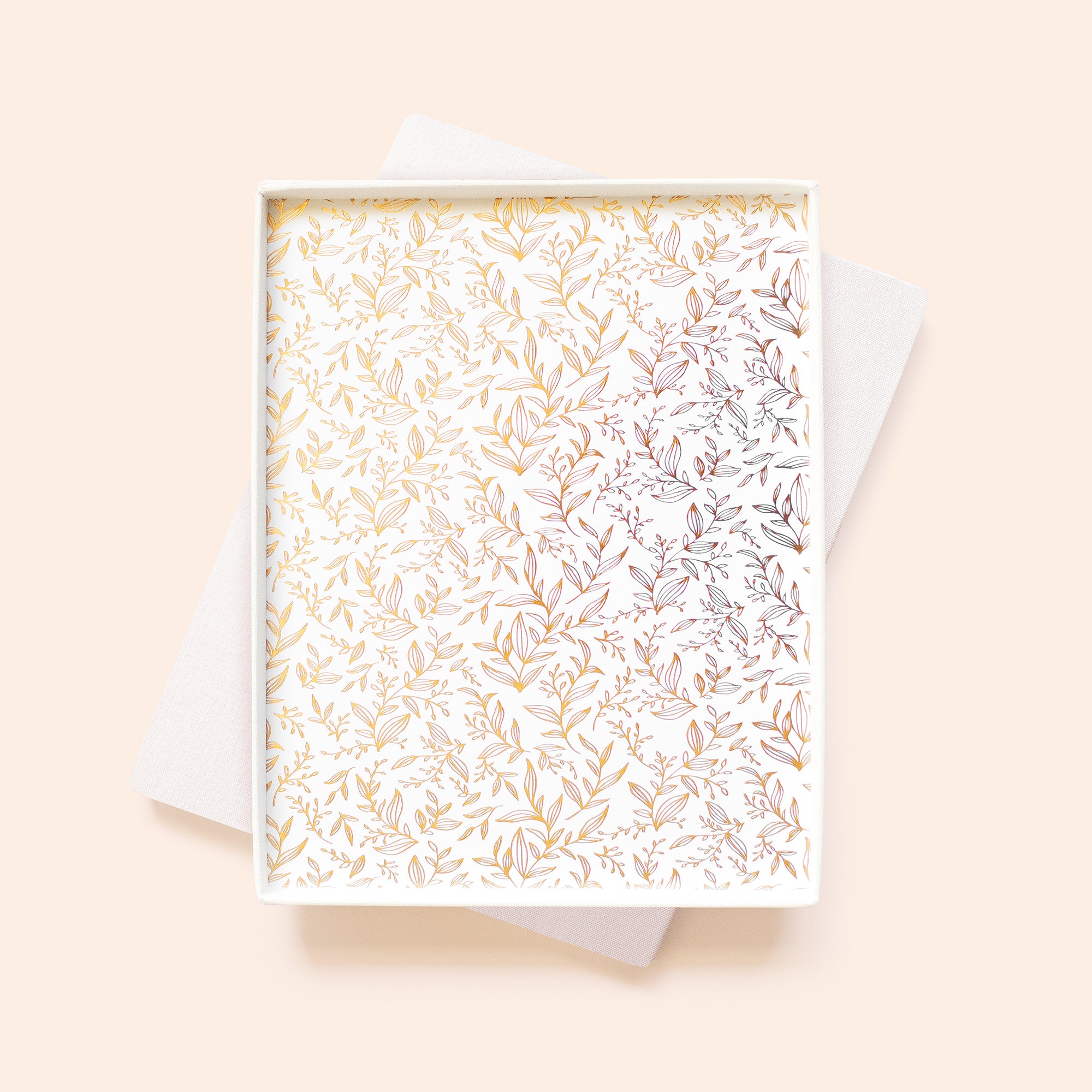 Linen Box - Medium (fits Baby Books, Childhood Journals, Still Birth Journals, Recipe Books and Memoir Journals)