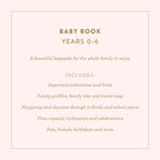 Baby Book Pistachio Boxed - 3rd Edition