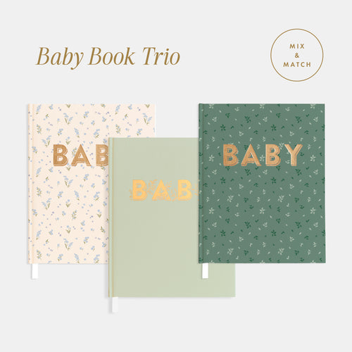 Baby Book Trio Bundle (Large)