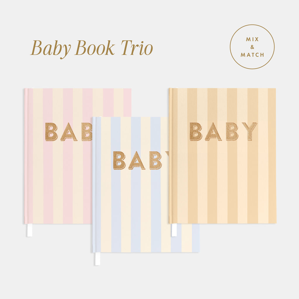 Baby Book Trio Bundle (Large)