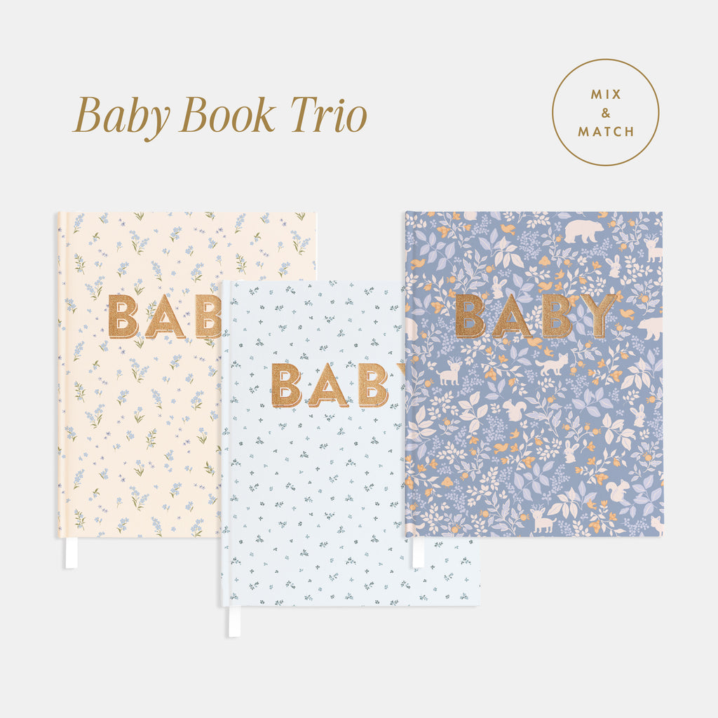 Baby Book Trio Bundle (Large)