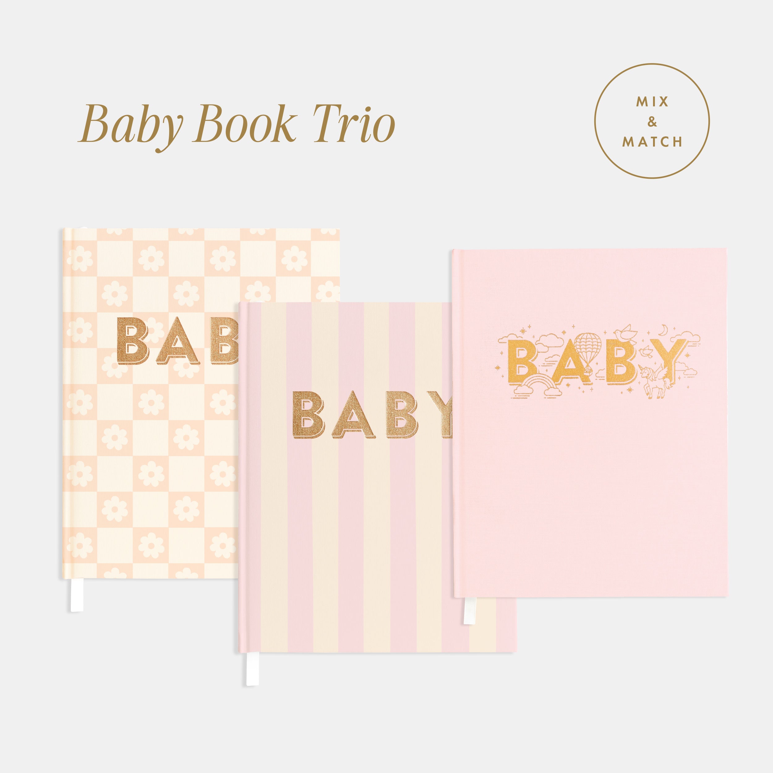 Baby Book Trio Bundle (Large)