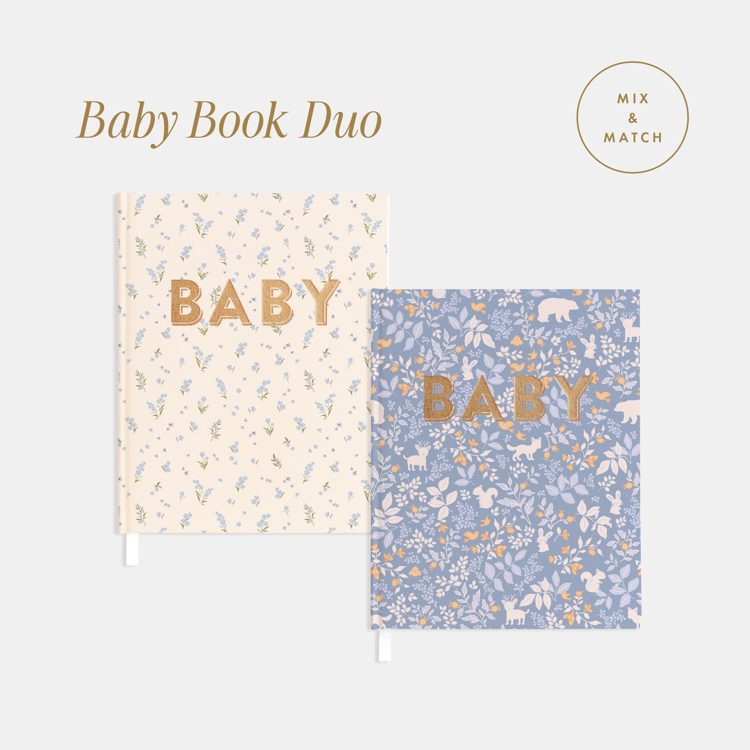Baby Book Duo Bundle (Large)
