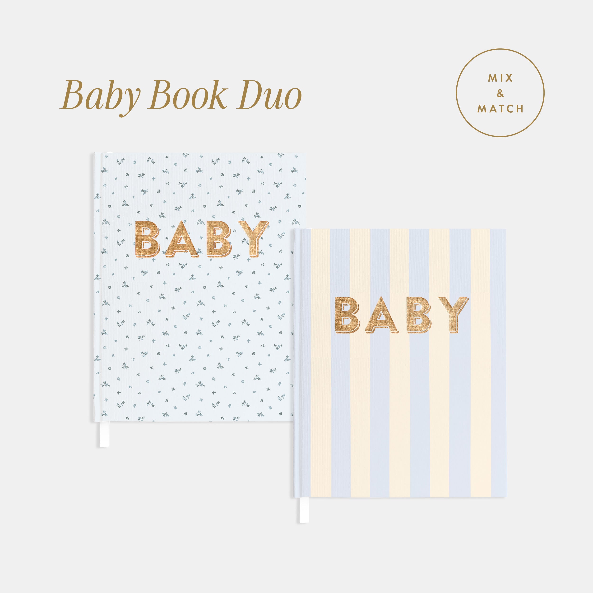 Baby Book Duo Bundle (Large)