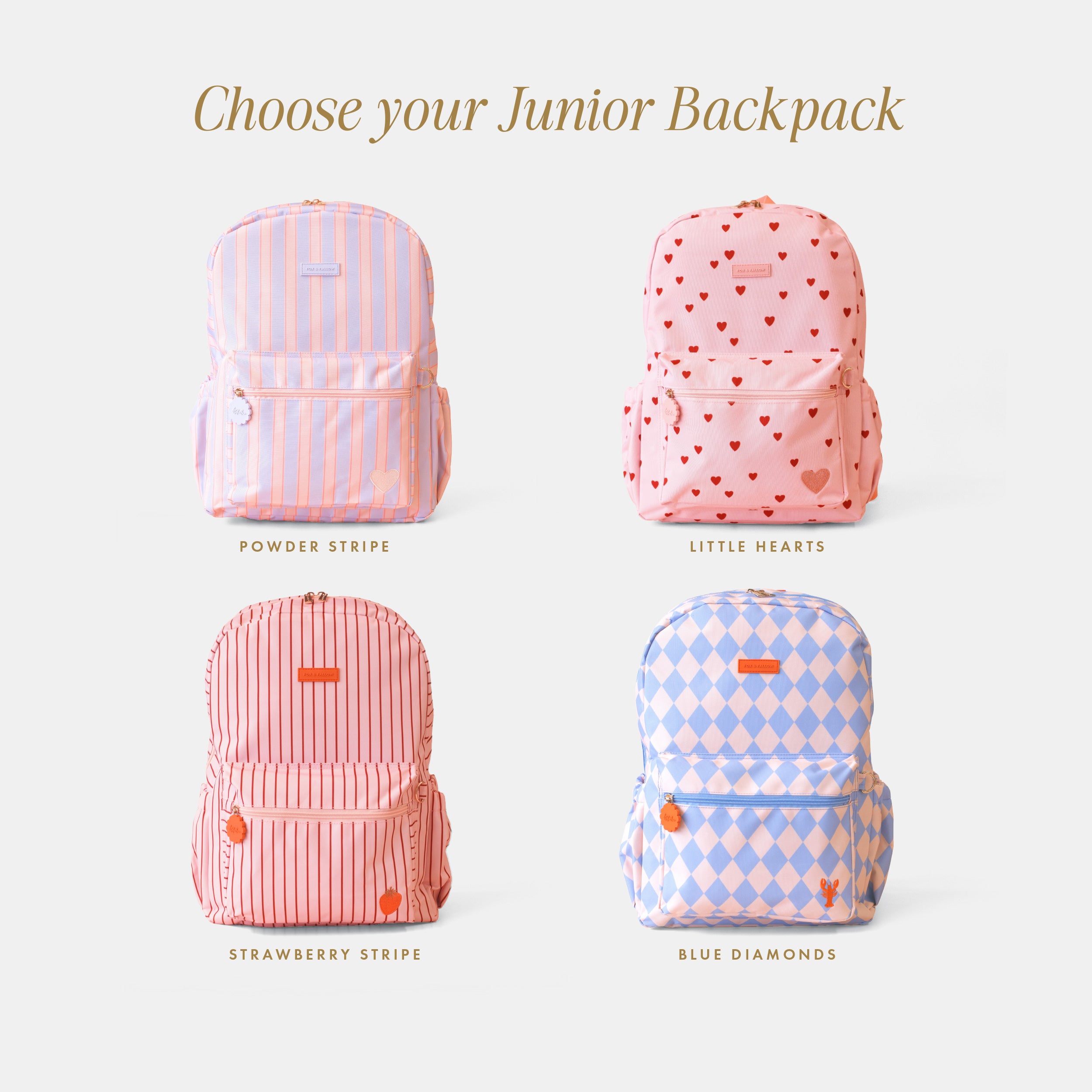 Junior Backpack + Lunch Bag Duo Bundle