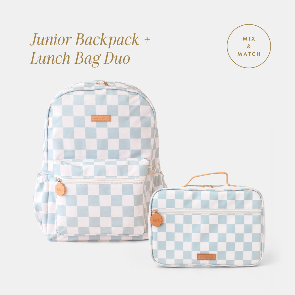 Junior Backpack + Lunch Bag Duo Bundle