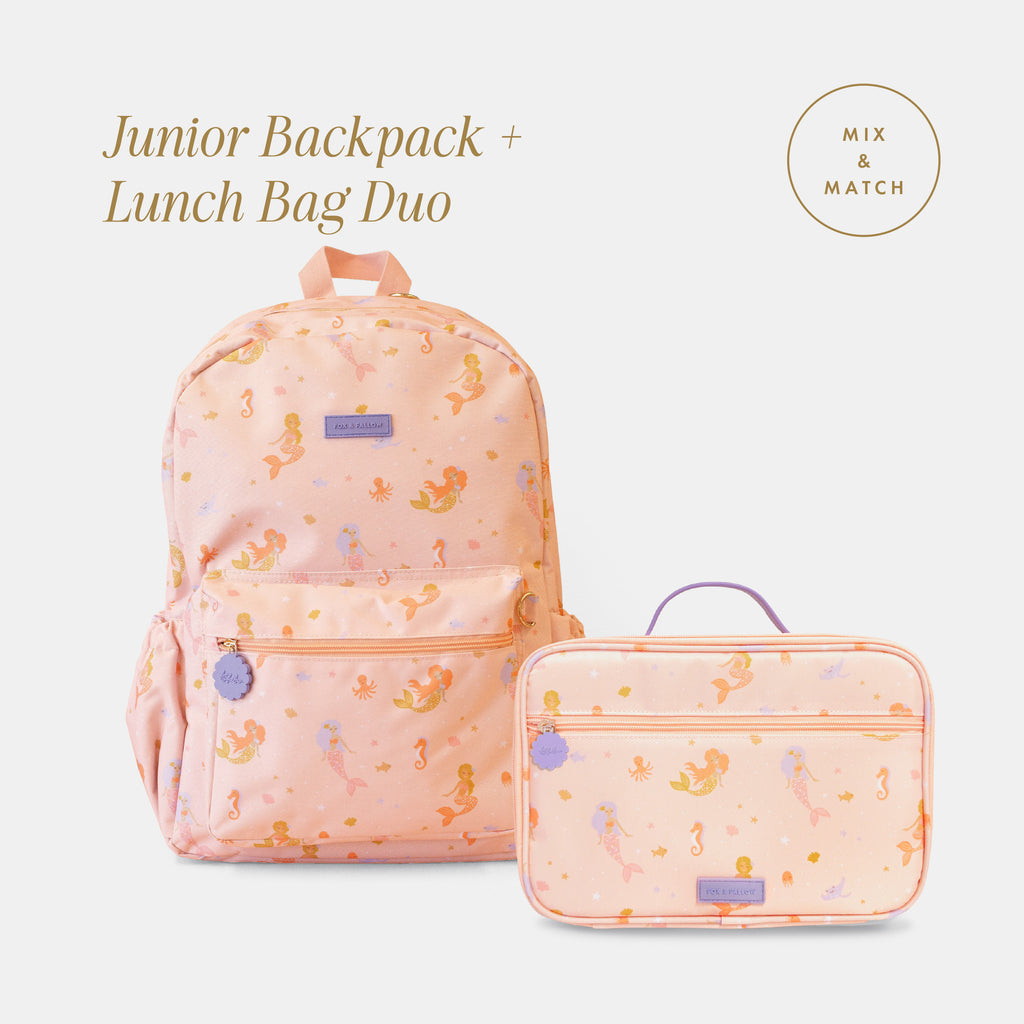 Junior Backpack + Lunch Bag Duo Bundle