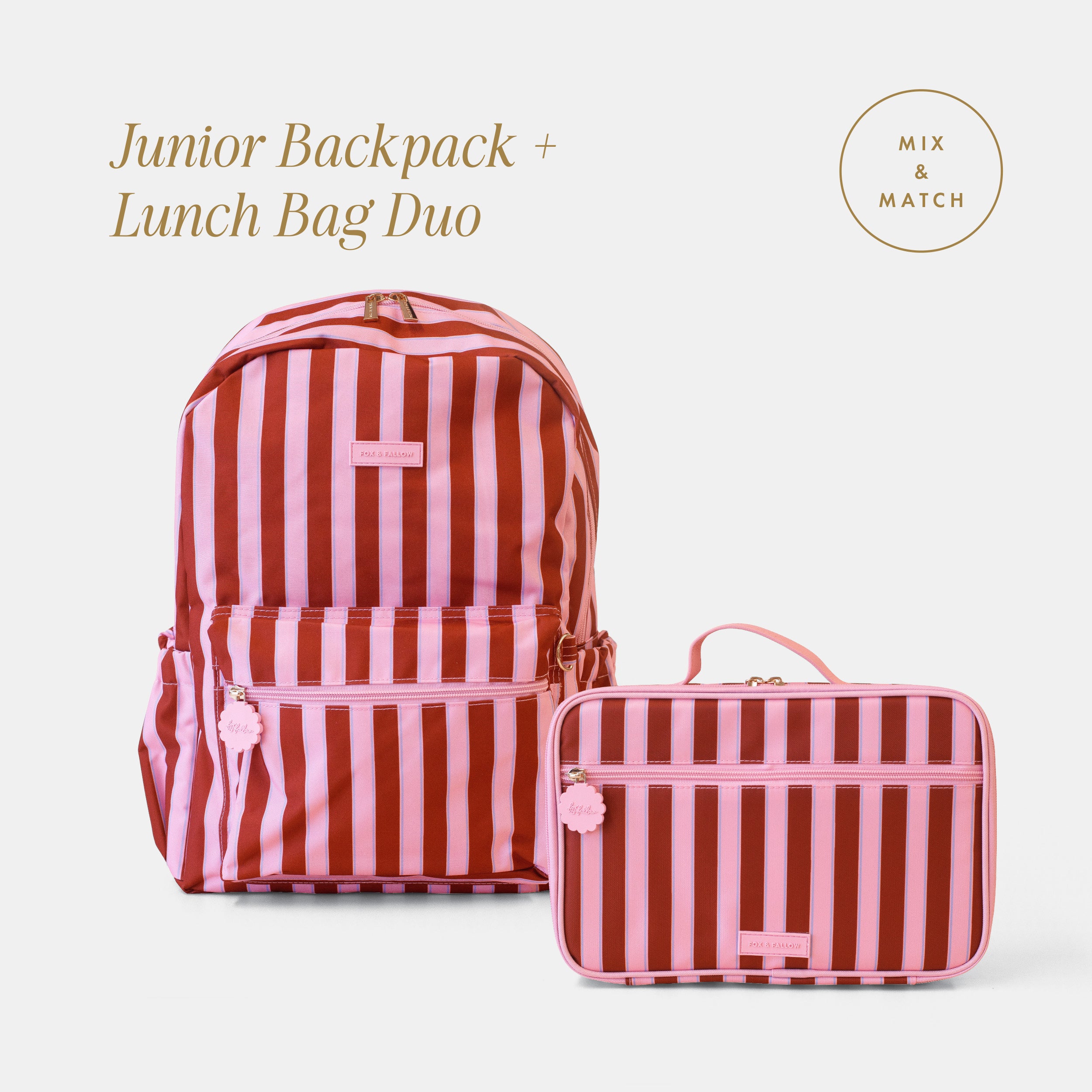 Junior Backpack + Lunch Bag Duo Bundle