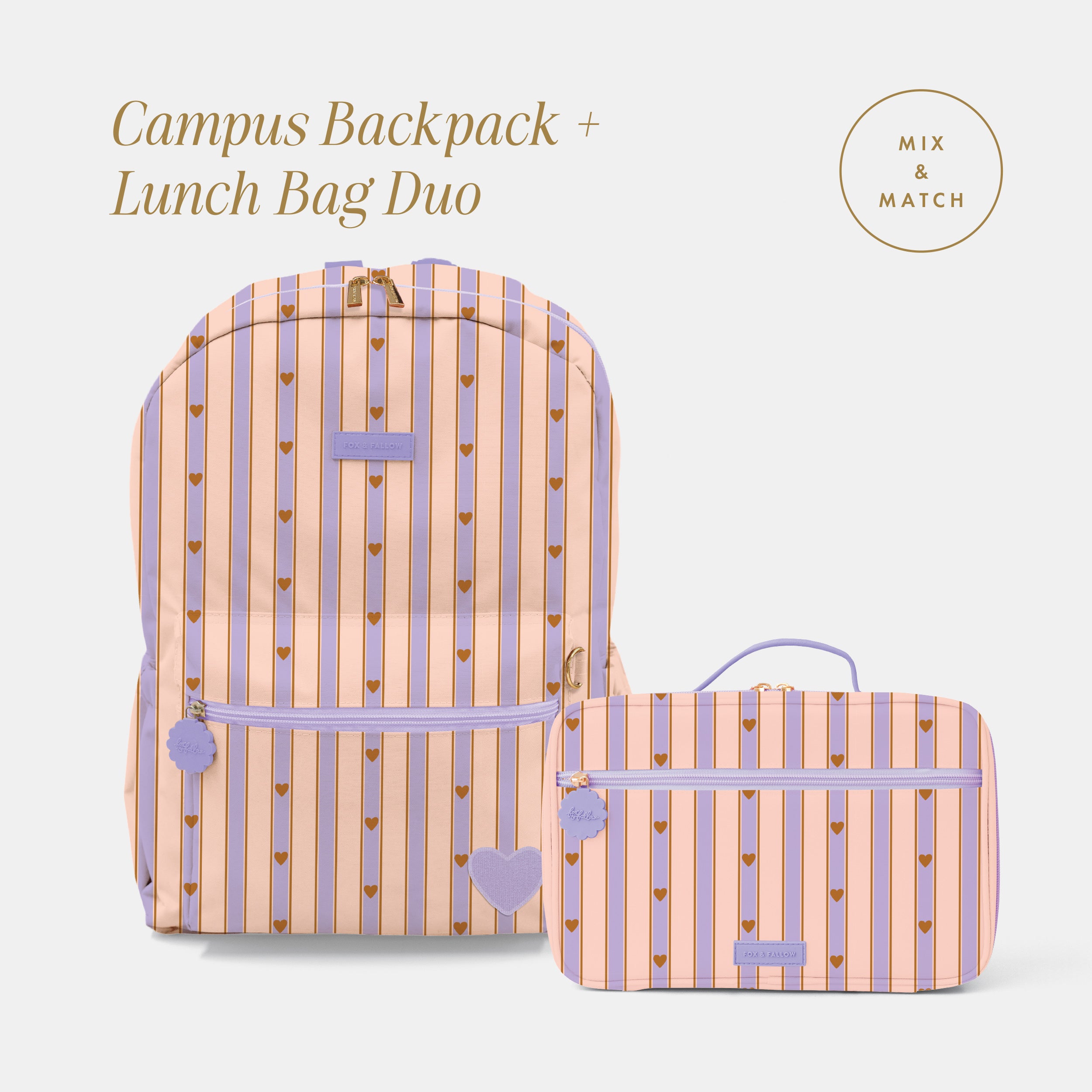 Campus Backpack + Lunch Bag Duo Bundle - PRE-ORDER (OCTOBER)