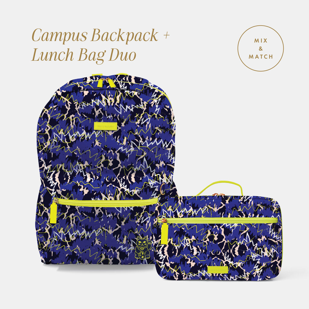 Campus Backpack + Lunch Bag Duo Bundle - PRE-ORDER (OCTOBER)