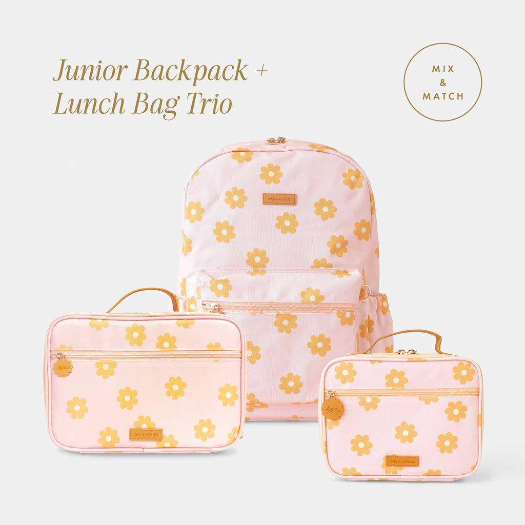 Junior Backpack + Lunch Bag Trio Bundle