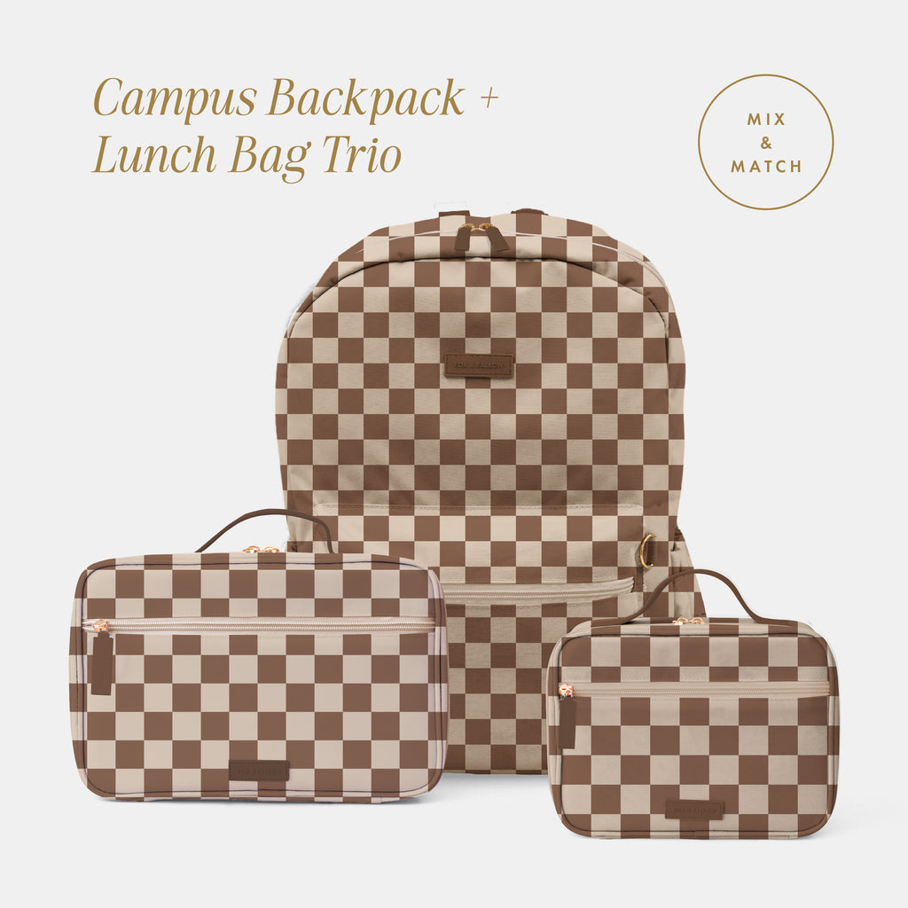 Campus Backpack + Lunch Bag Trio Bundle - PRE-ORDER (OCTOBER)