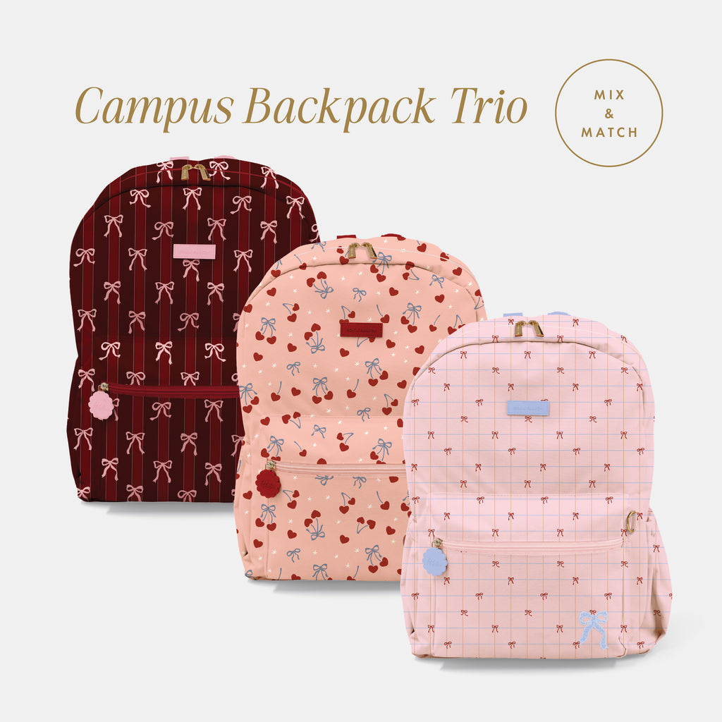 Campus Backpack Trio Bundle - PRE-ORDER (OCTOBER)