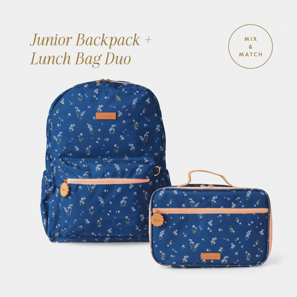 Junior Backpack + Lunch Bag Duo Bundle