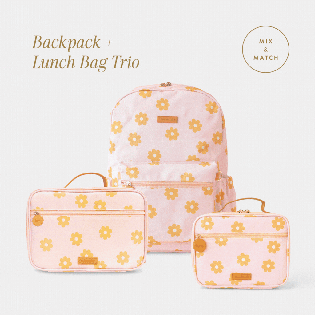 Backpack + Lunch Bag Trio Bundle