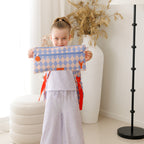 Blue Diamonds Large Pencil Case