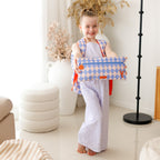 Blue Diamonds Large Pencil Case