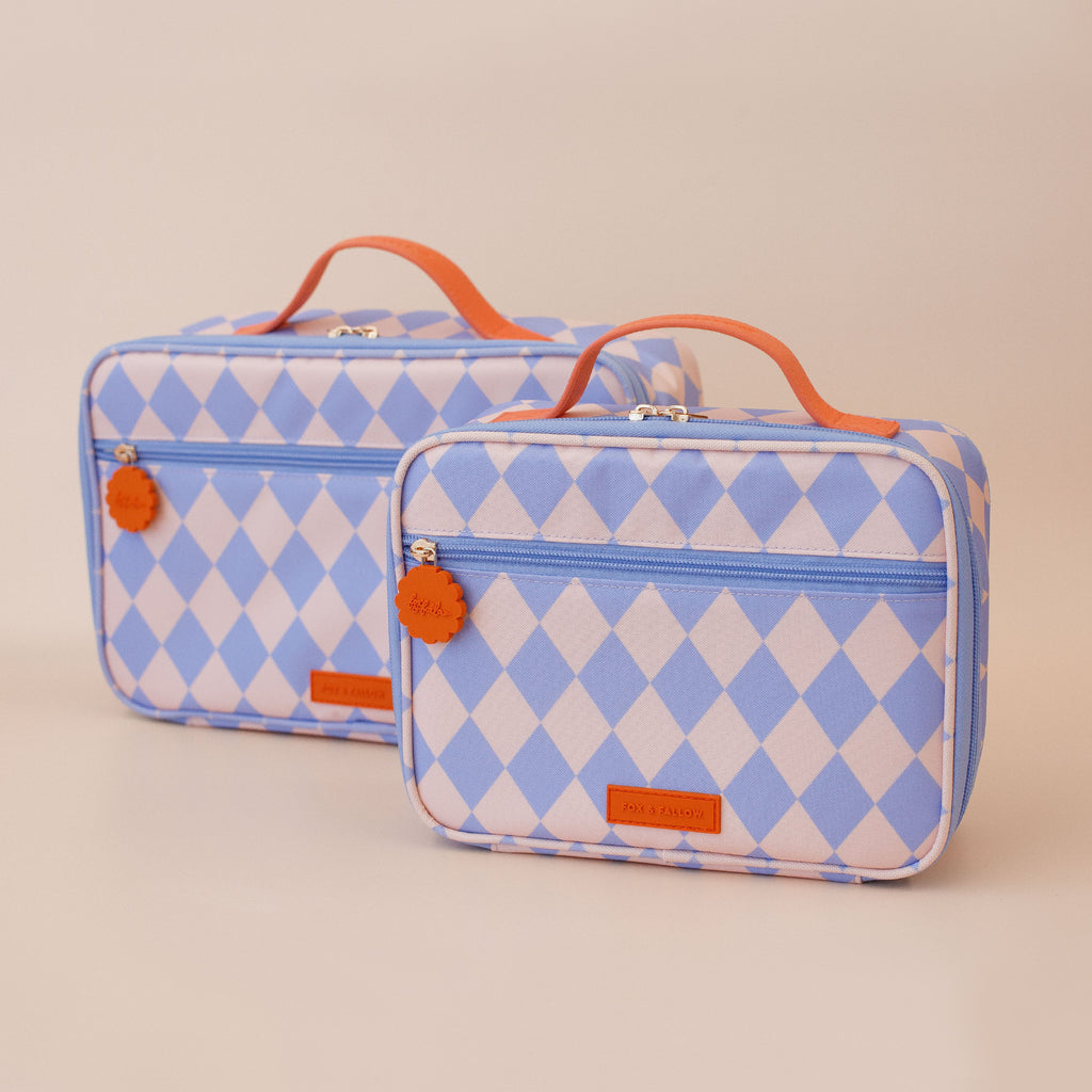 Blue Diamonds Mini Lunch Bag