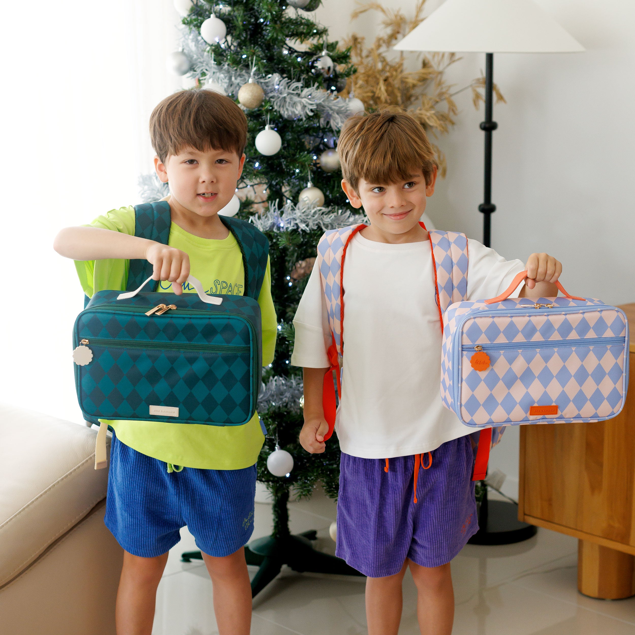 Forest Diamonds Large Lunch Bag