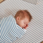 Breton Stripe Organic Fitted Cot Sheet