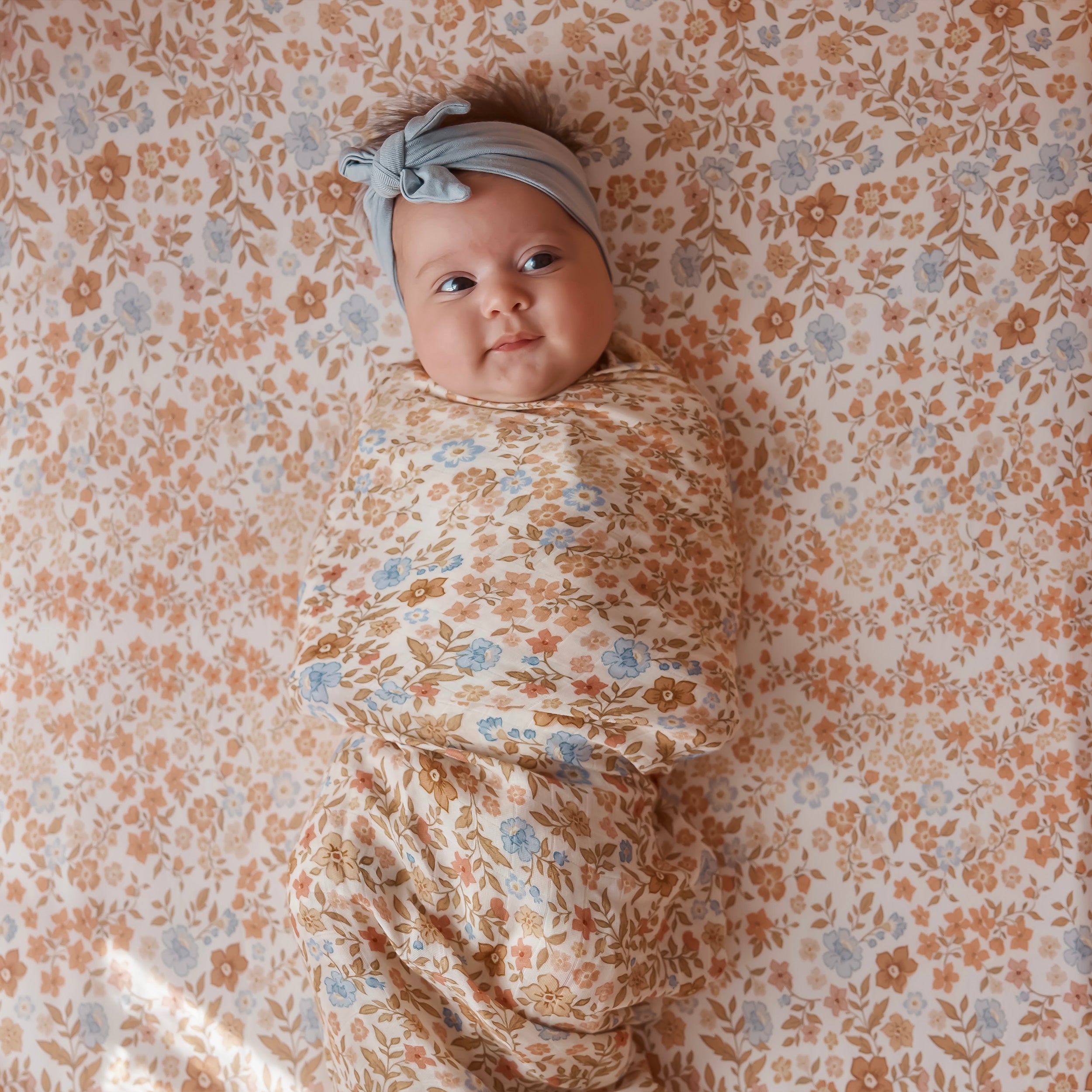Broderie Organic Fitted Bassinet Sheet/Change Pad Cover