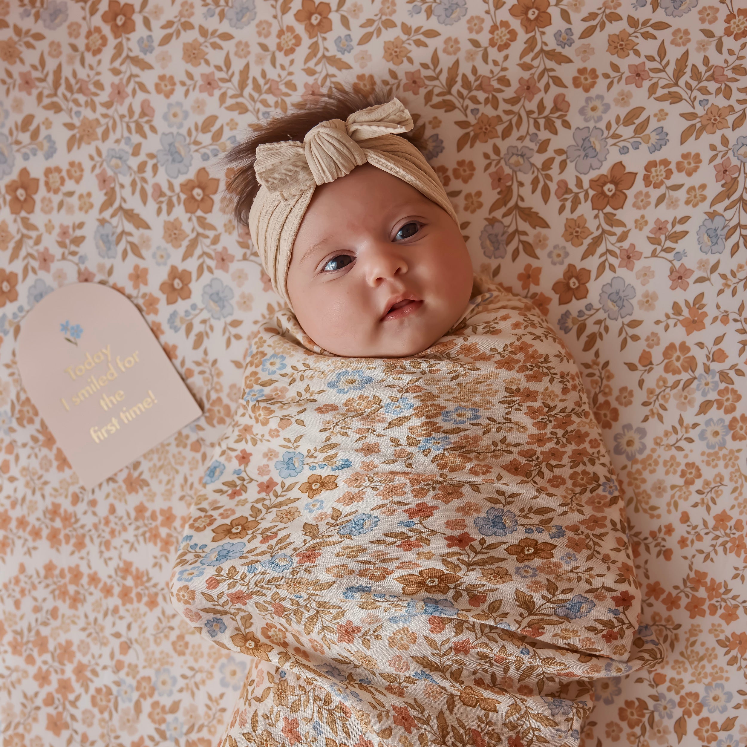 Broderie Organic Muslin Wrap Swaddle