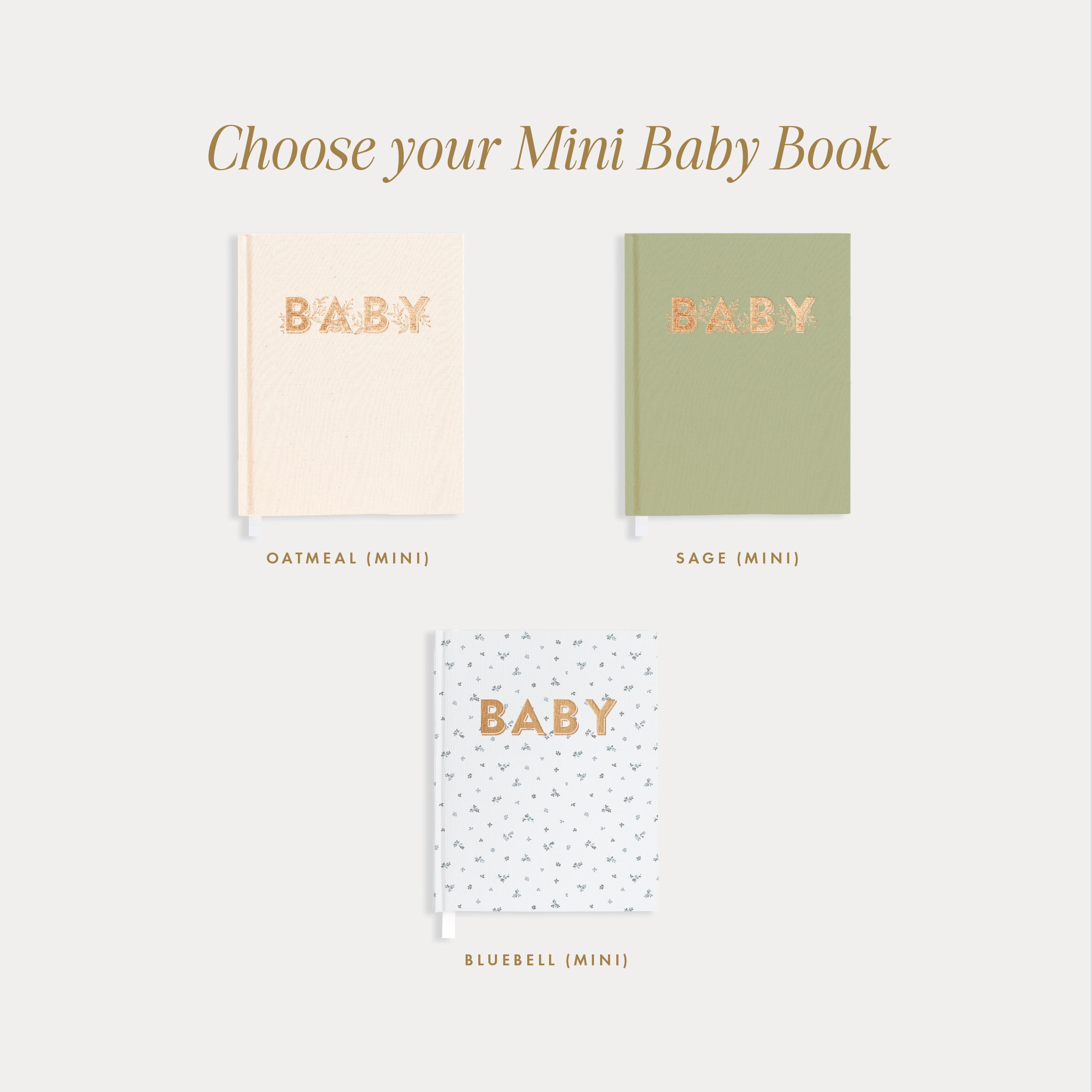 Baby Book Duo Bundle (Mini)