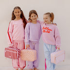 Burgundy Stripe Large Lunch Bag - PRE-ORDER (APRIL)