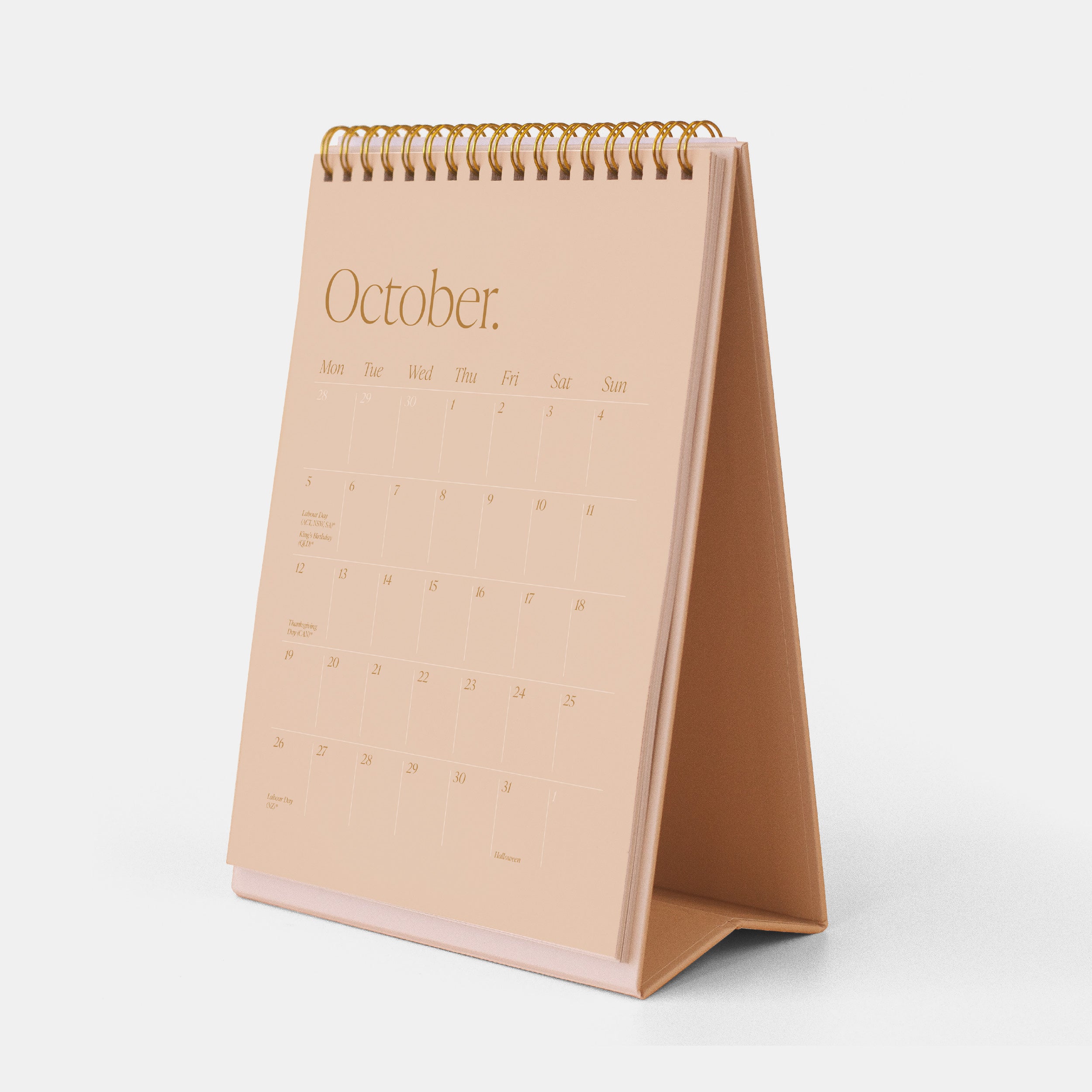2026 Minimal Desk Calendar - LOW STOCK