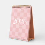 2026 Rose Check Desk Calendar - LOW STOCK