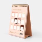 2026 Rose Check Desk Calendar - LOW STOCK