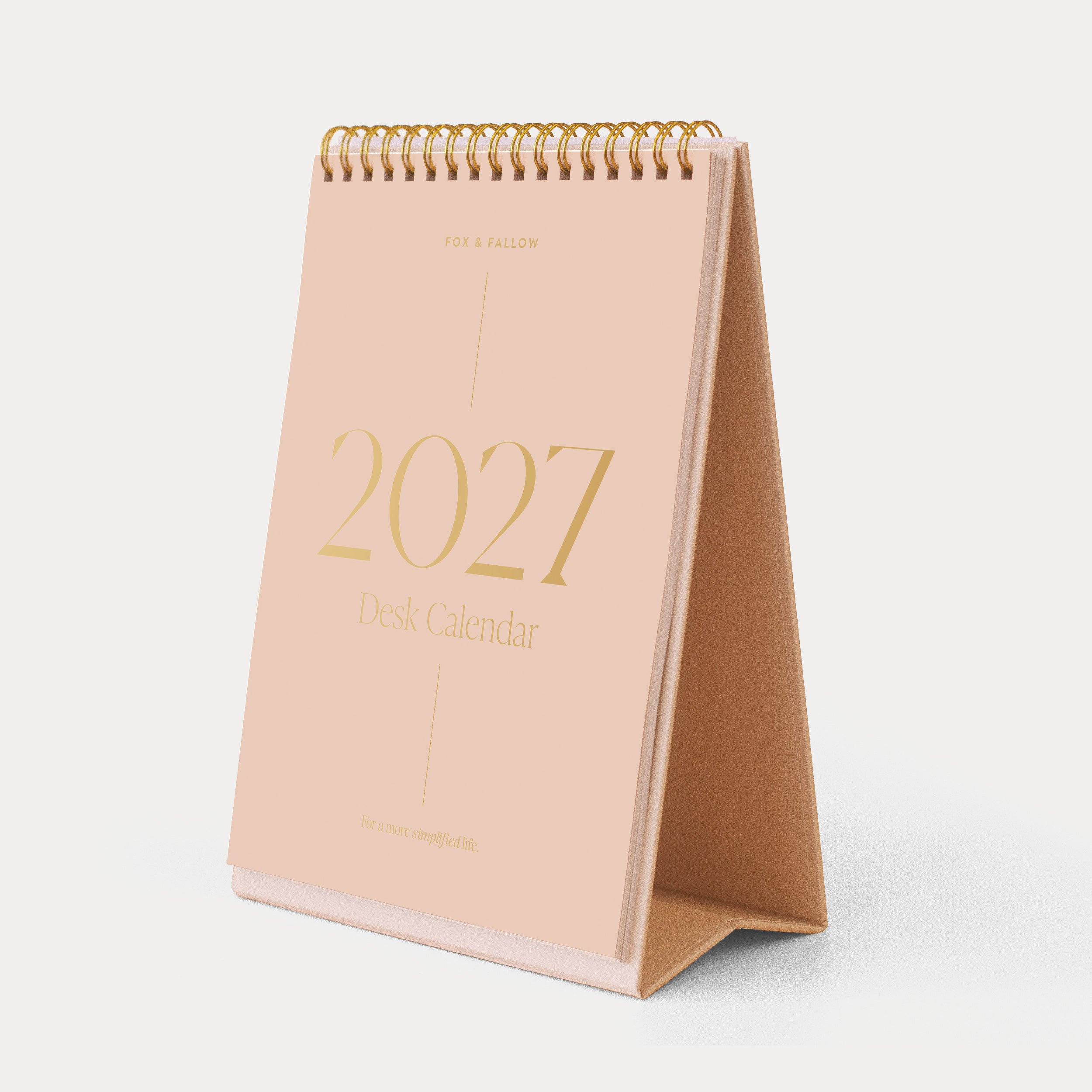 2027 Desk Calendar - PRE-ORDER (15 SEPTEMBER)