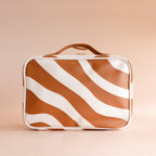 Rust Swirl Cosmetic Bag - SECONDS