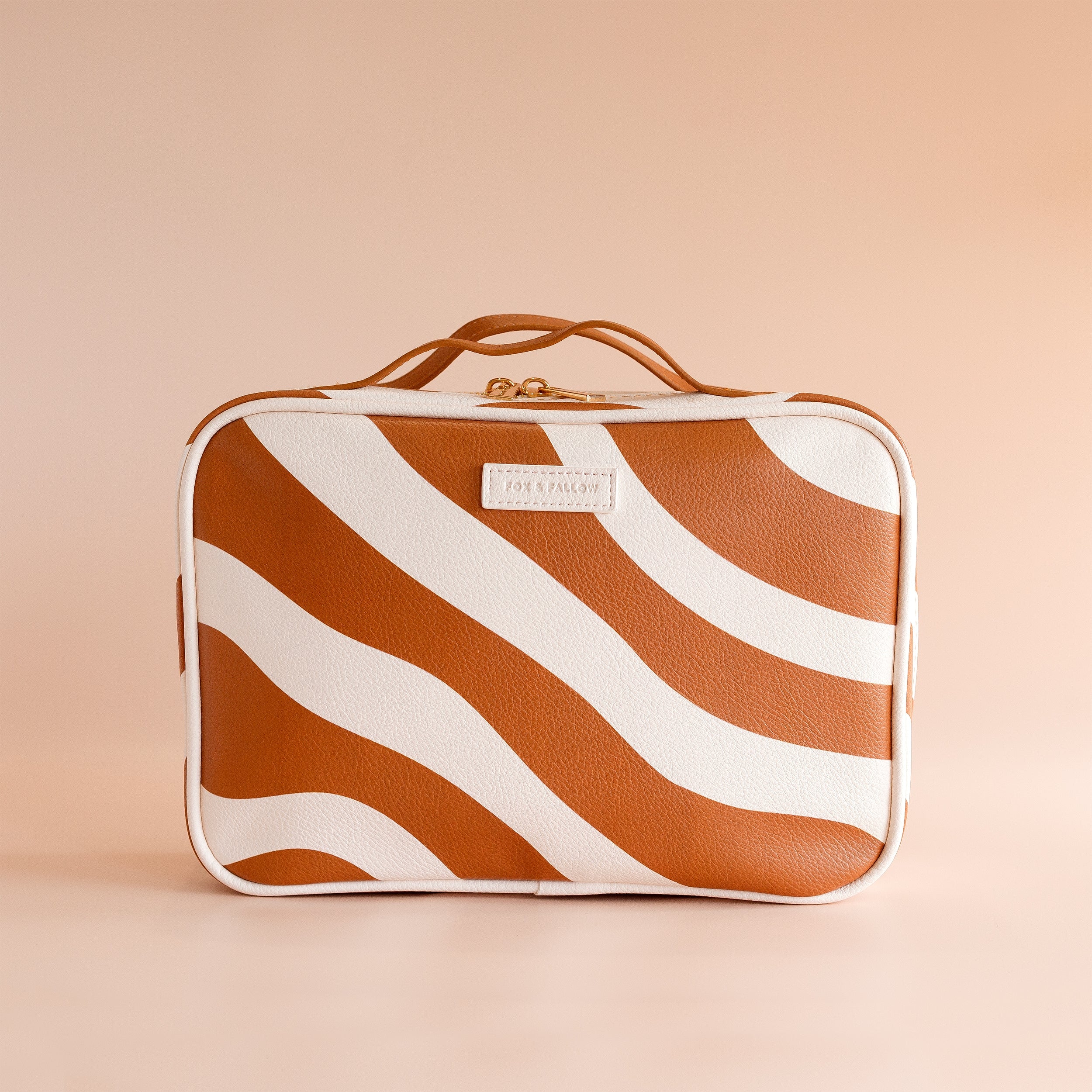 Rust Swirl Cosmetic Bag - SECONDS