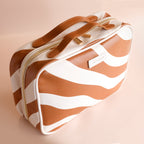 Rust Swirl Cosmetic Bag - SECONDS