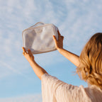 Powder Check Cosmetic Bag - SECONDS