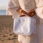 Powder Check Cosmetic Bag - SECONDS