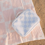 Powder Check Cosmetic Bag - SECONDS