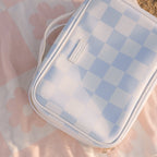 Powder Check Cosmetic Bag - SECONDS