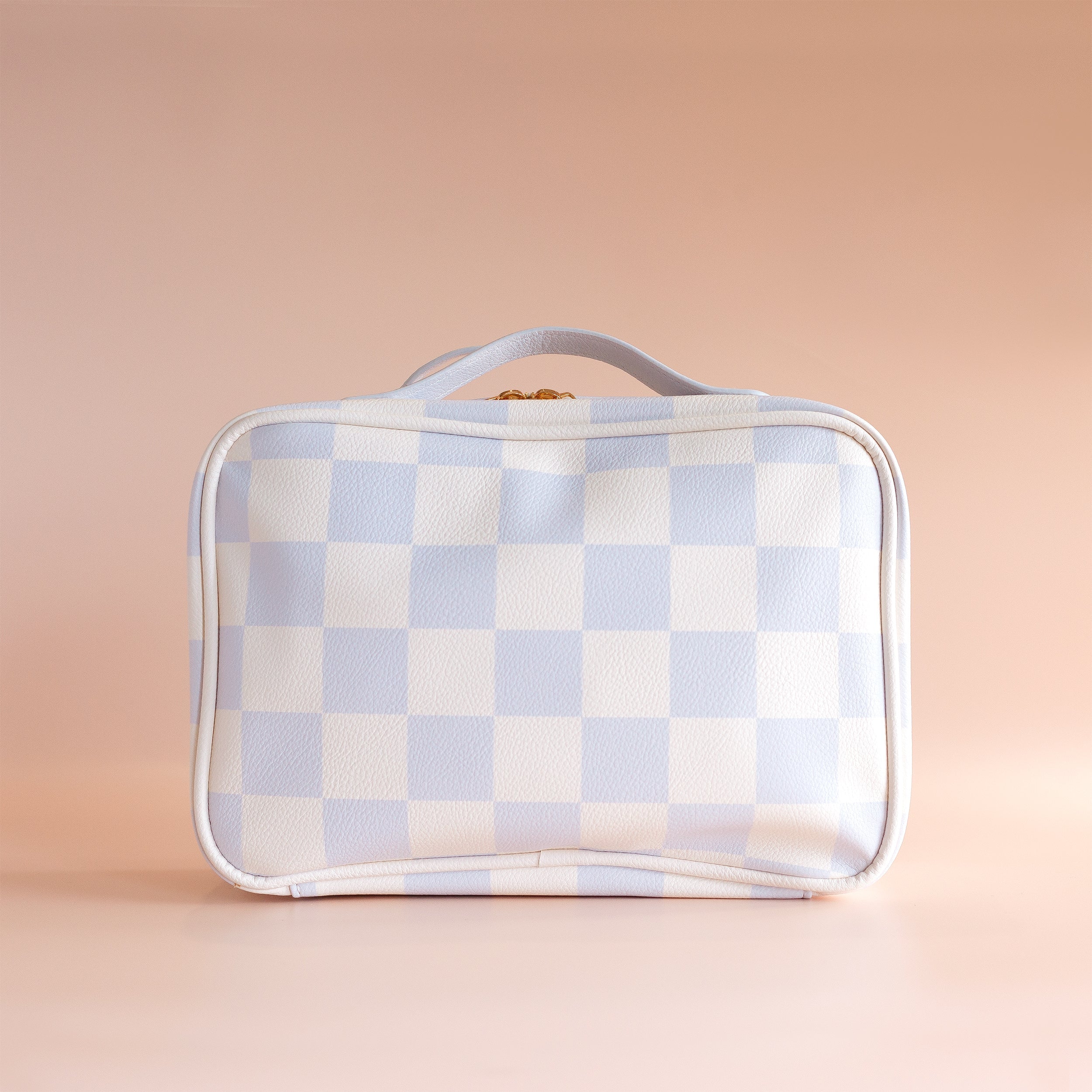 Powder Check Cosmetic Bag - SECONDS