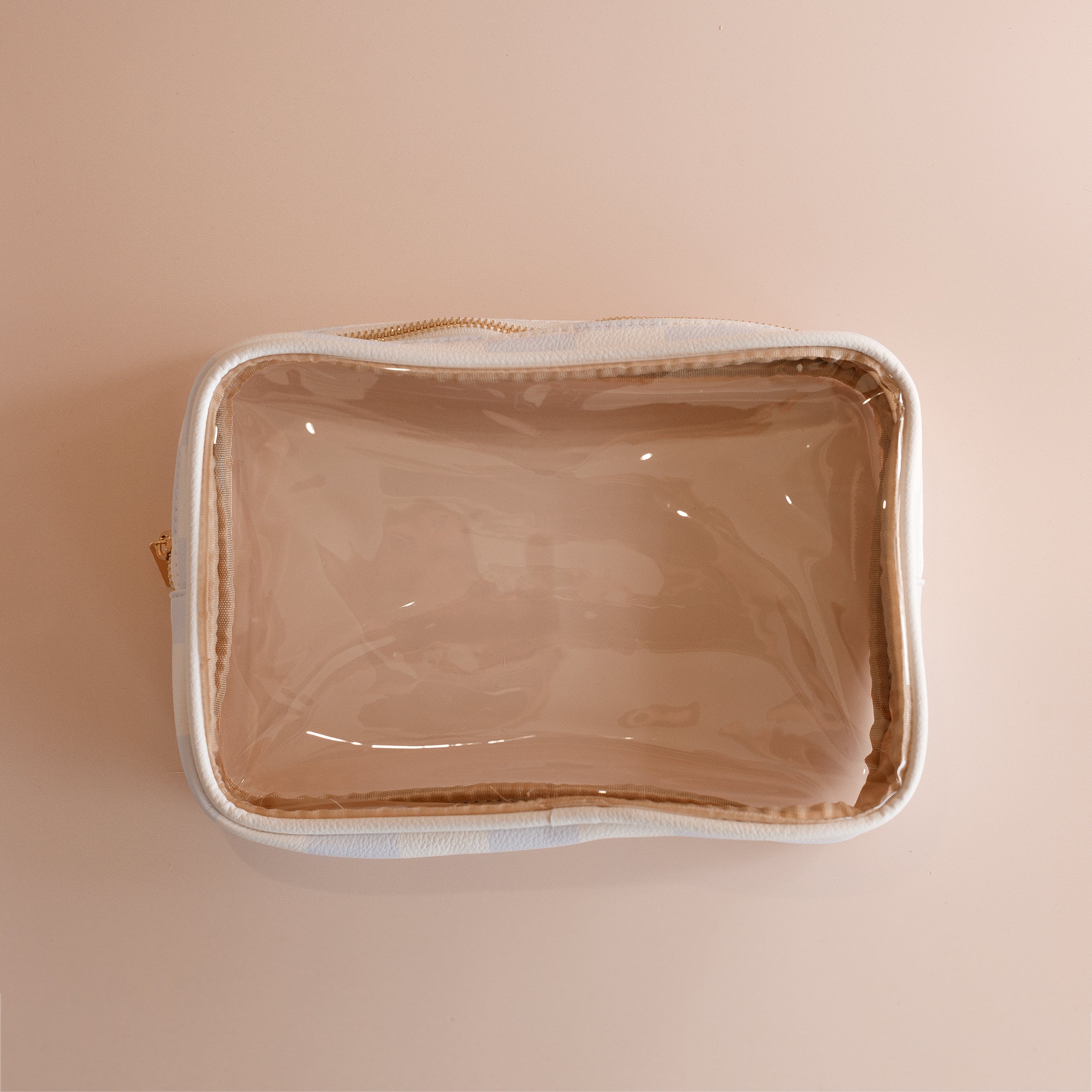 Powder Check Cosmetic Bag - SECONDS