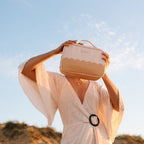 Caramel Ripple Cosmetic Bag - SECONDS