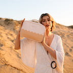 Caramel Ripple Cosmetic Bag - SECONDS