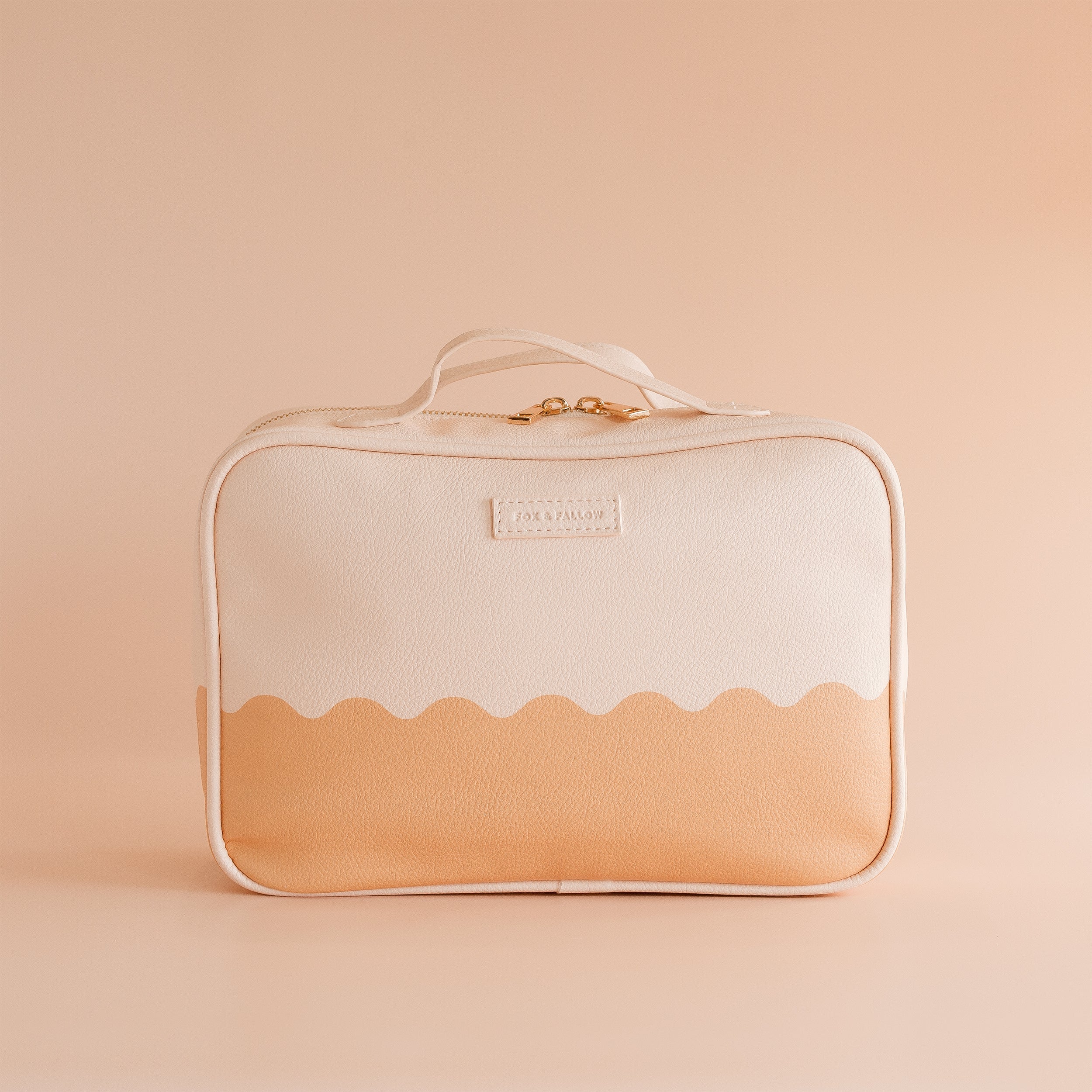 Caramel Ripple Cosmetic Bag - SECONDS