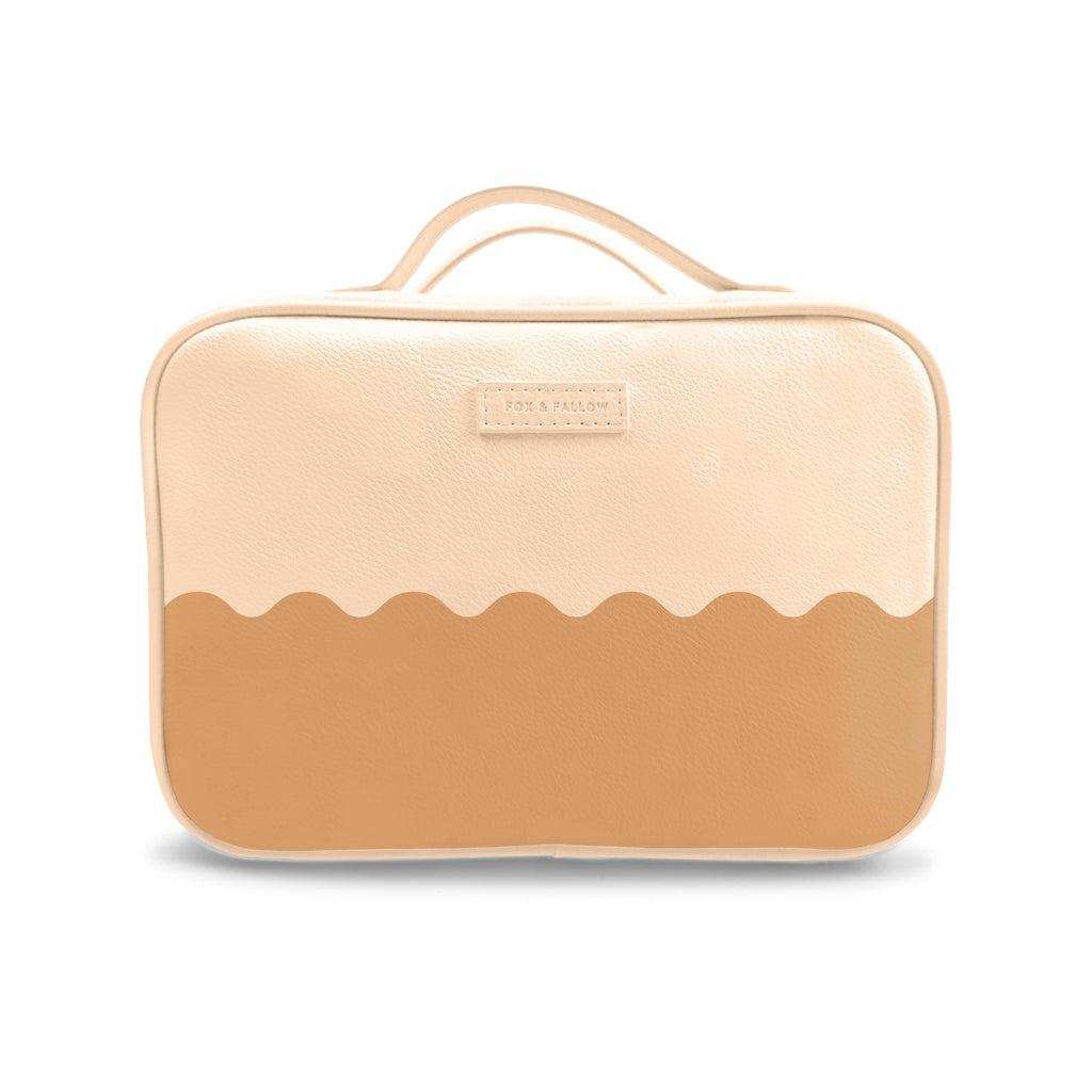 Caramel Ripple Cosmetic Bag - SECONDS