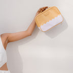 Lilac Ripple Cosmetic Bag