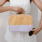 Lilac Ripple Cosmetic Bag