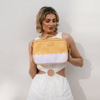 Lilac Ripple Cosmetic Bag