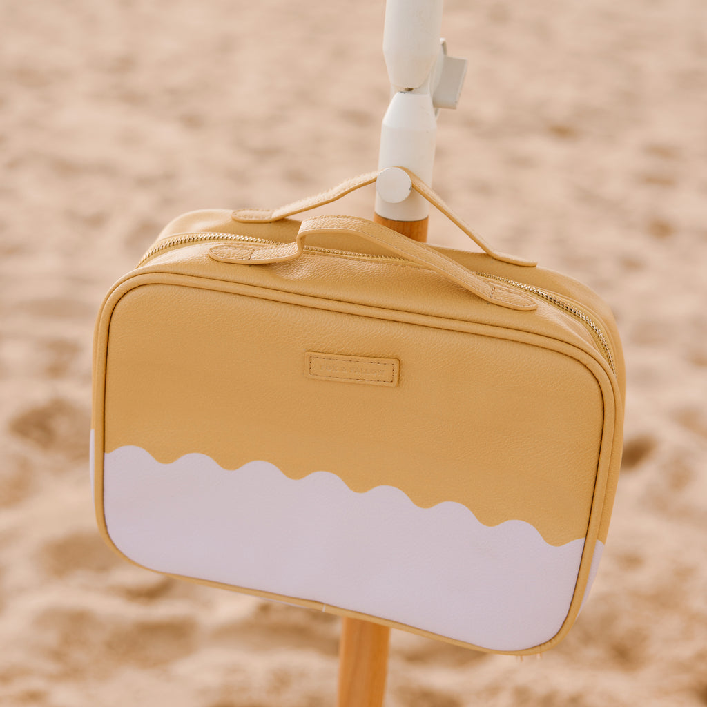 Lilac Ripple Cosmetic Bag