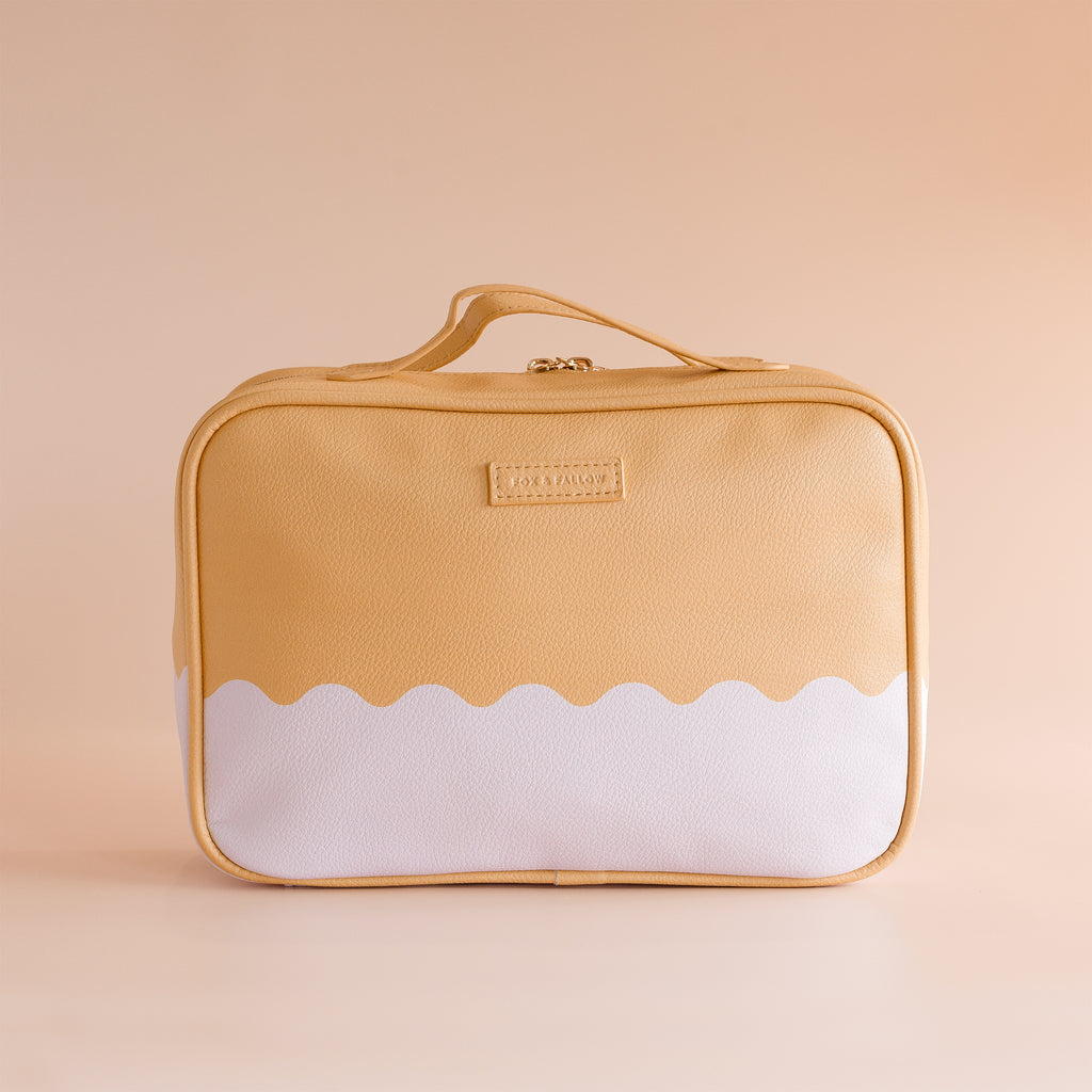 Lilac Ripple Cosmetic Bag